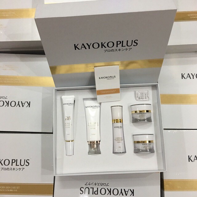 Bộ kayoko plus làm giảm nám-tàn nhang-dưỡng trắng Kèm túi