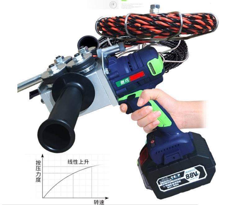 Máy luồn dây điện
