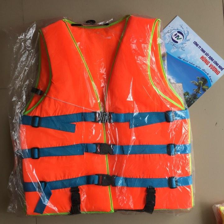 Áo phao cứu hộ bể bơi - Áo phao bơi (Size 5-7, Có Còi)
