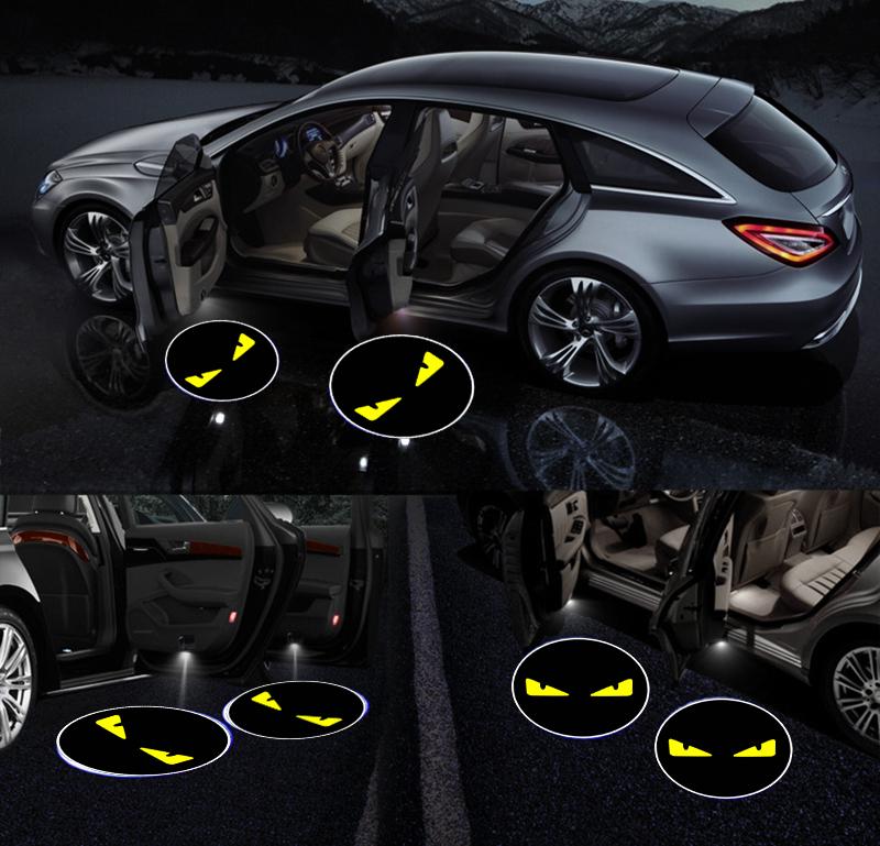 [HCM]Sakora Wireless Car LED Light Cài đặt Cửa chiếu Laser Logo Bóng đèn Bat Eye Mô hình xe hơi Trang trí nội thất.Bộ Đèn LED trang trí hoan nghênh WELCOME LIGHT Thiết bị chiếu sáng mặt đất hoan nghênh hoặc cảnh báo mở cửa lên xuống xe hơi.(1pc)