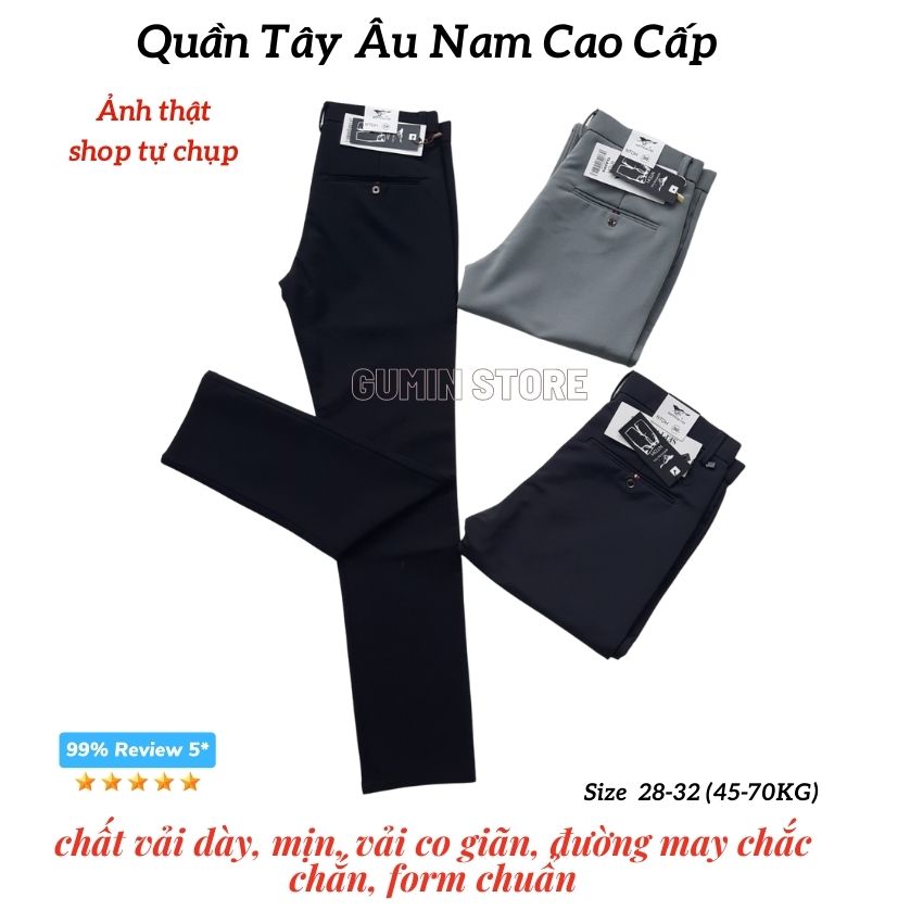 [HCM]Quần Tây Nam ❤️FREESHIP❤️ Quần Tây Co Giãn dáng tây âu vải chống nhăn cao cấp không bai không xùcá tính thời trang Có Thể Mặc Đi làm Hoặc đi Chơi Quần tây Nam Văn Phòng quần Tây nam học Sinh