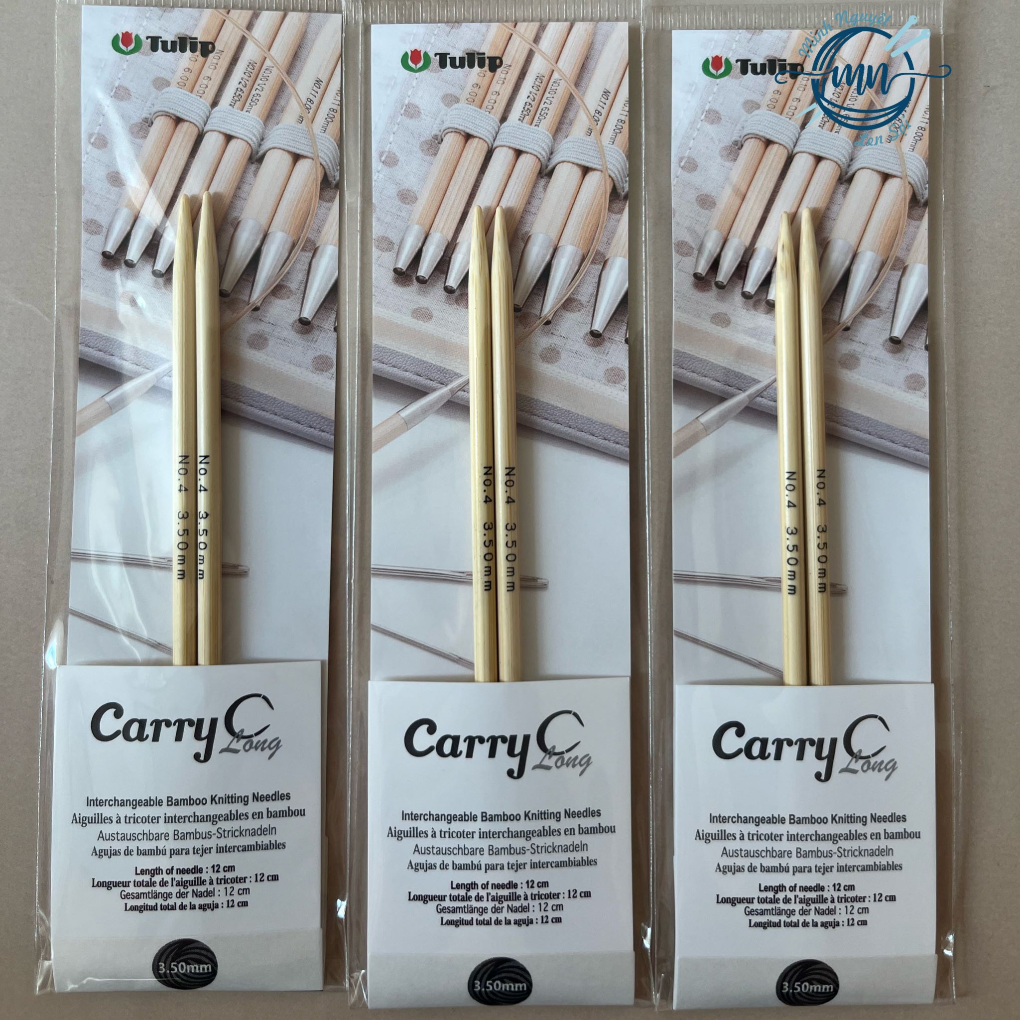 Kim đan tre - Tulip® CarryC Interchangeable Bamboo Long Knitting Needle