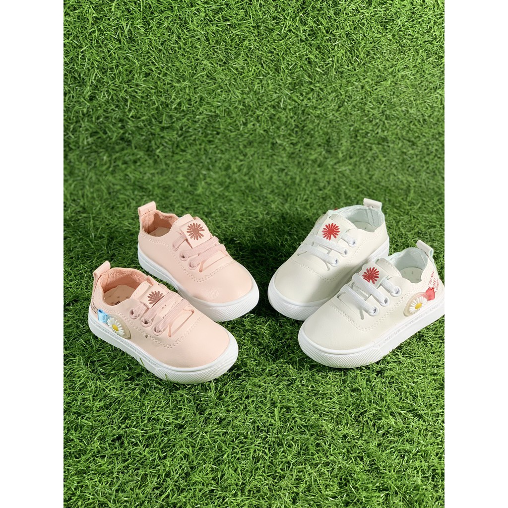 Giày thể thao bé gái hoa cúc size 2136ảnh thật