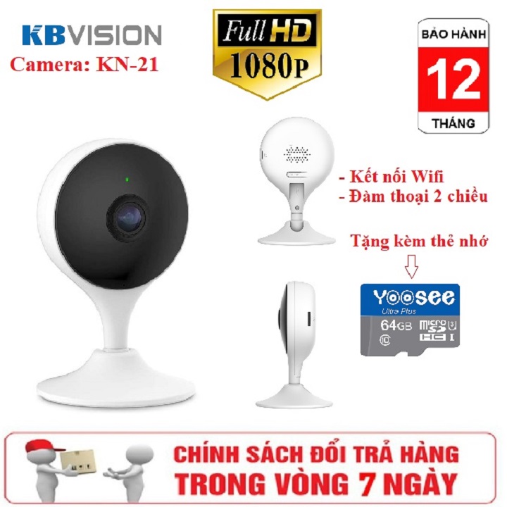 Camera KBONE KN-21W Thương hiệu Mỹ