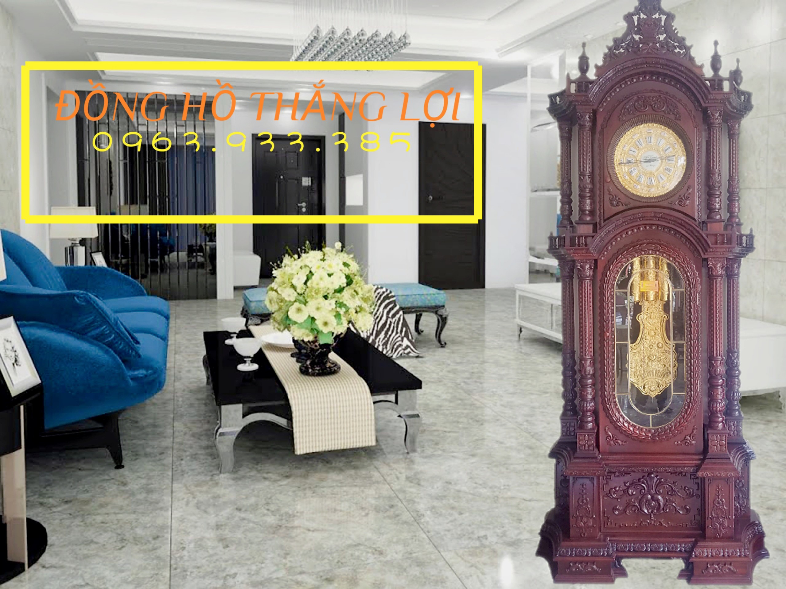 ĐỒNG HỒ CÂY GỖ GỤ