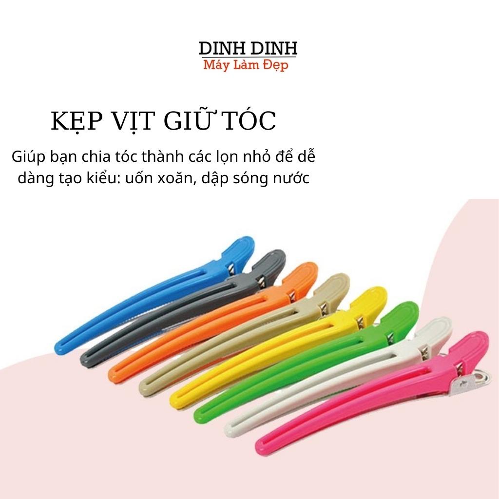 Kẹp mỏ vịt, kẹp vịt làm tóc- chia tóc, cố định tóc khi uốn, duỗi tóc Korona Vietnam