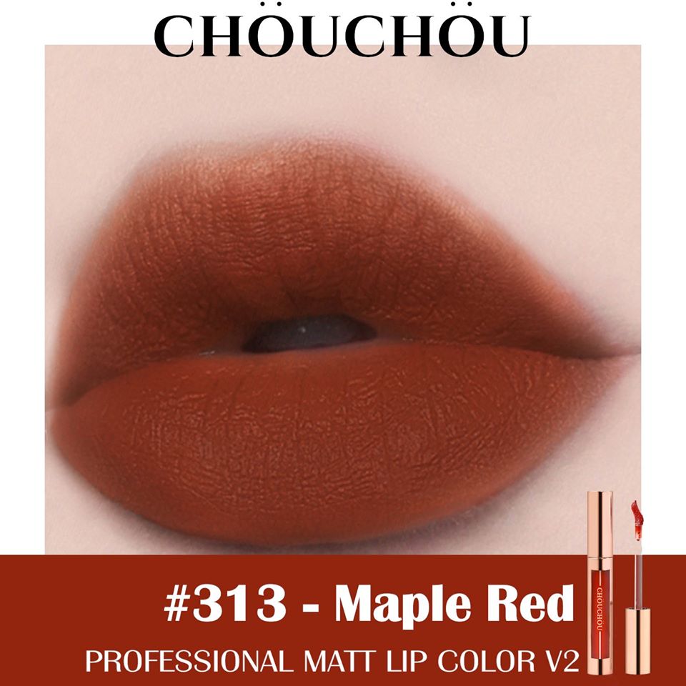 Son Kem Lì CHOU CHOU PROFESSIONAL MATT LIP COLOR V2