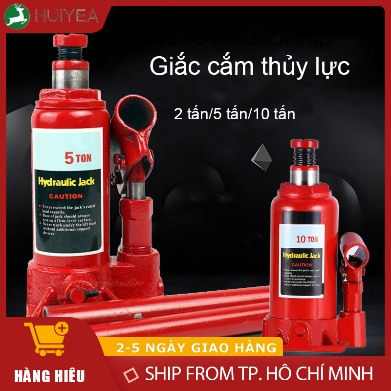 Con đội kích thủy lực ô tô 2 5 10 tấn