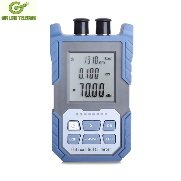 Máy đo công suất quang + soi laser 10km pin sạc