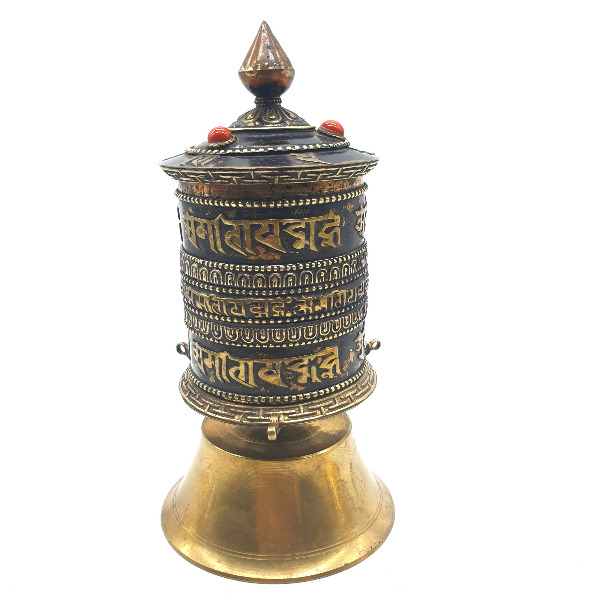 Kinh luân để bàn nepal 18x9cm