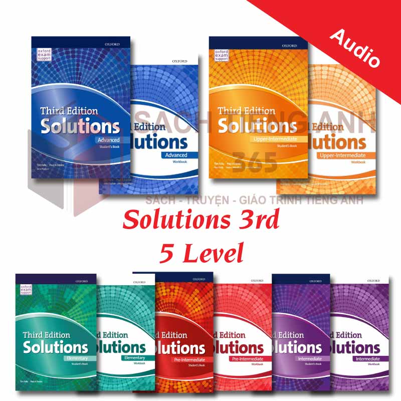 Sách Oxford Solutions 3rd Edition 2018
