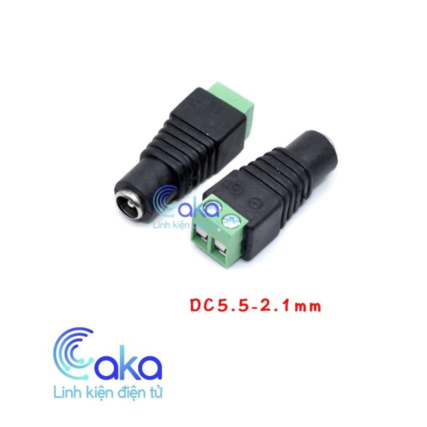 Jack dc nối nguồn cái 5.5*2.1mm