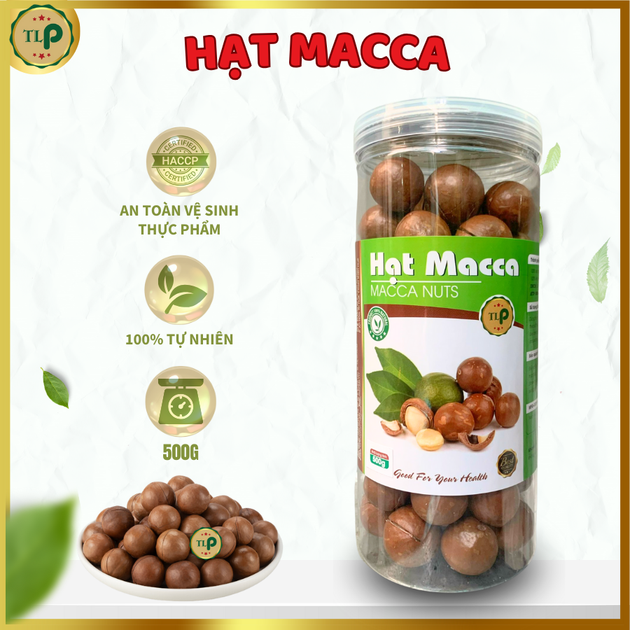 HẠT MACCA TÂN LỘC PHÁT FOOD | HŨ 500G