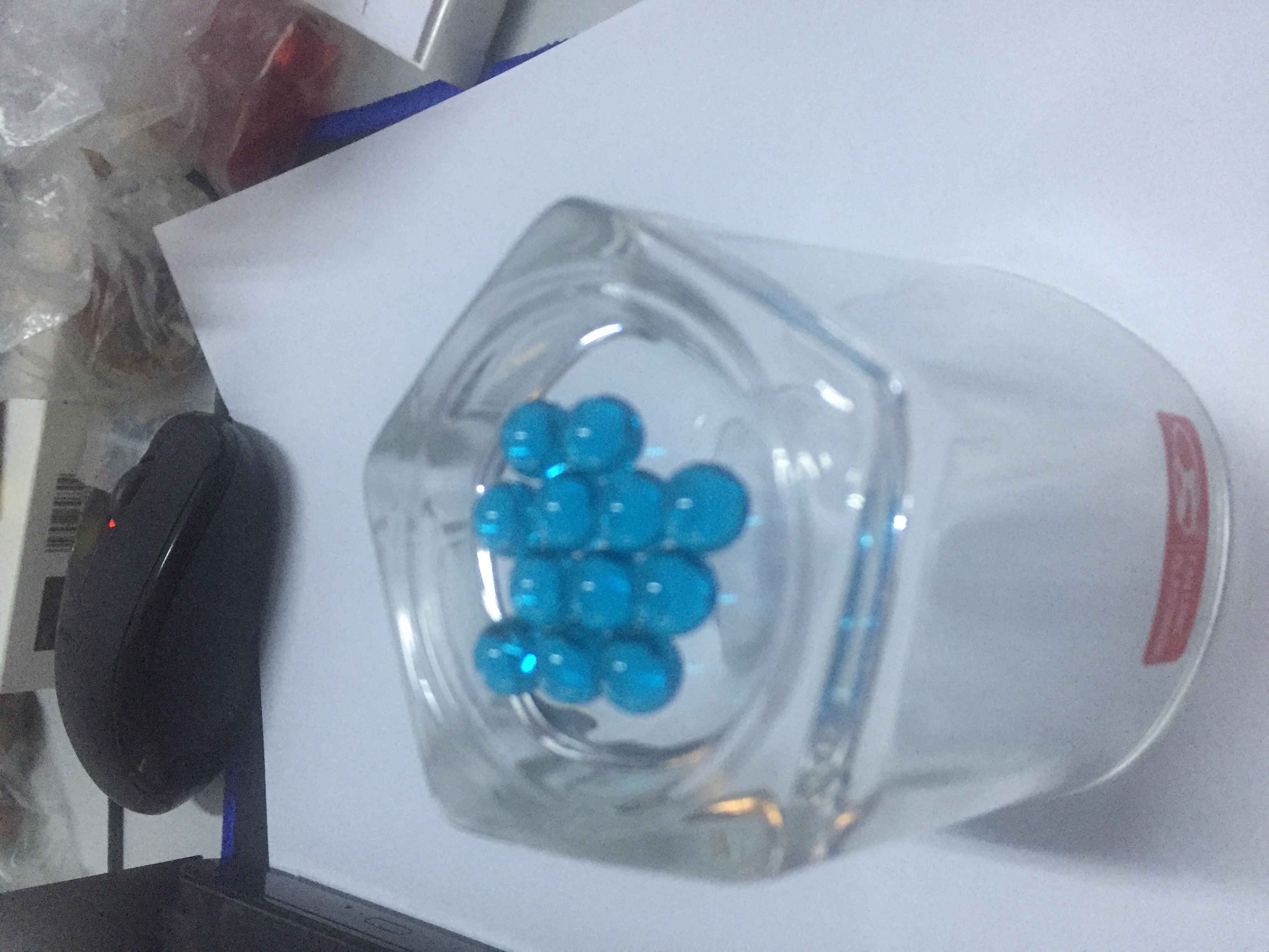 Bộ 2 viên bi màu xanh ngọc bích đường kính 7mm hoặc 8mm hoặc 9mm hoặc 10mm phục vụ cho găm bi, cấy bi