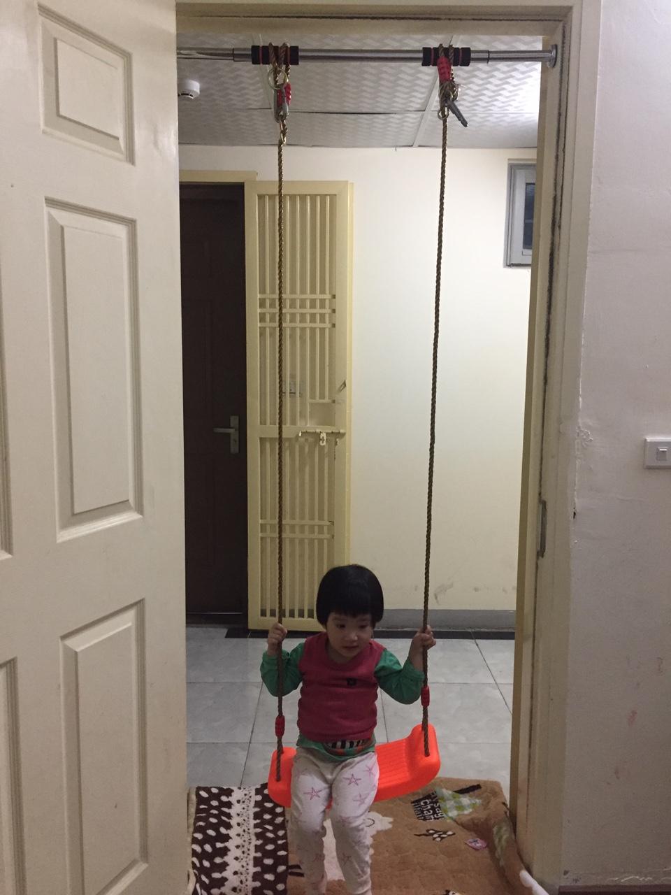 Bộ xích đu treo + thanh xà inox