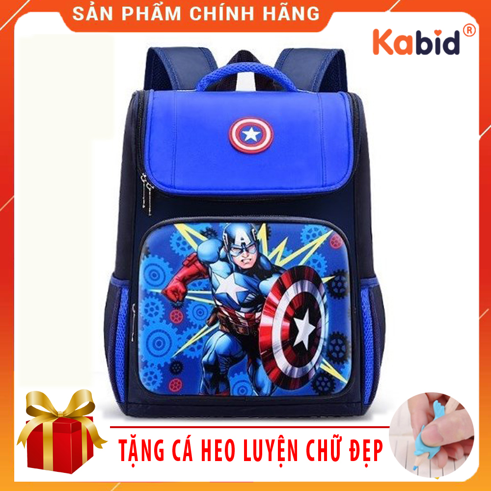 [Chống Gù -Dáng hộp]Cặp học sinh cấp 1, Balo học sinh tiểu học chống gù, siêu nhẹ, chất liệu chống thấm nước cho bé trai+ Tặng món quà cá heo viết chữ đẹp
