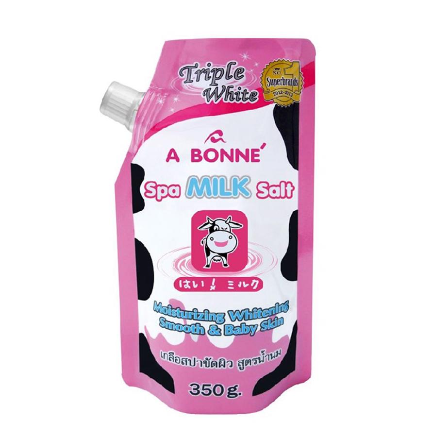 [HCM]MUỐI SỮA TẮM TRẮNG Thái Lan SPA A BONNE- SPA MILK SALT