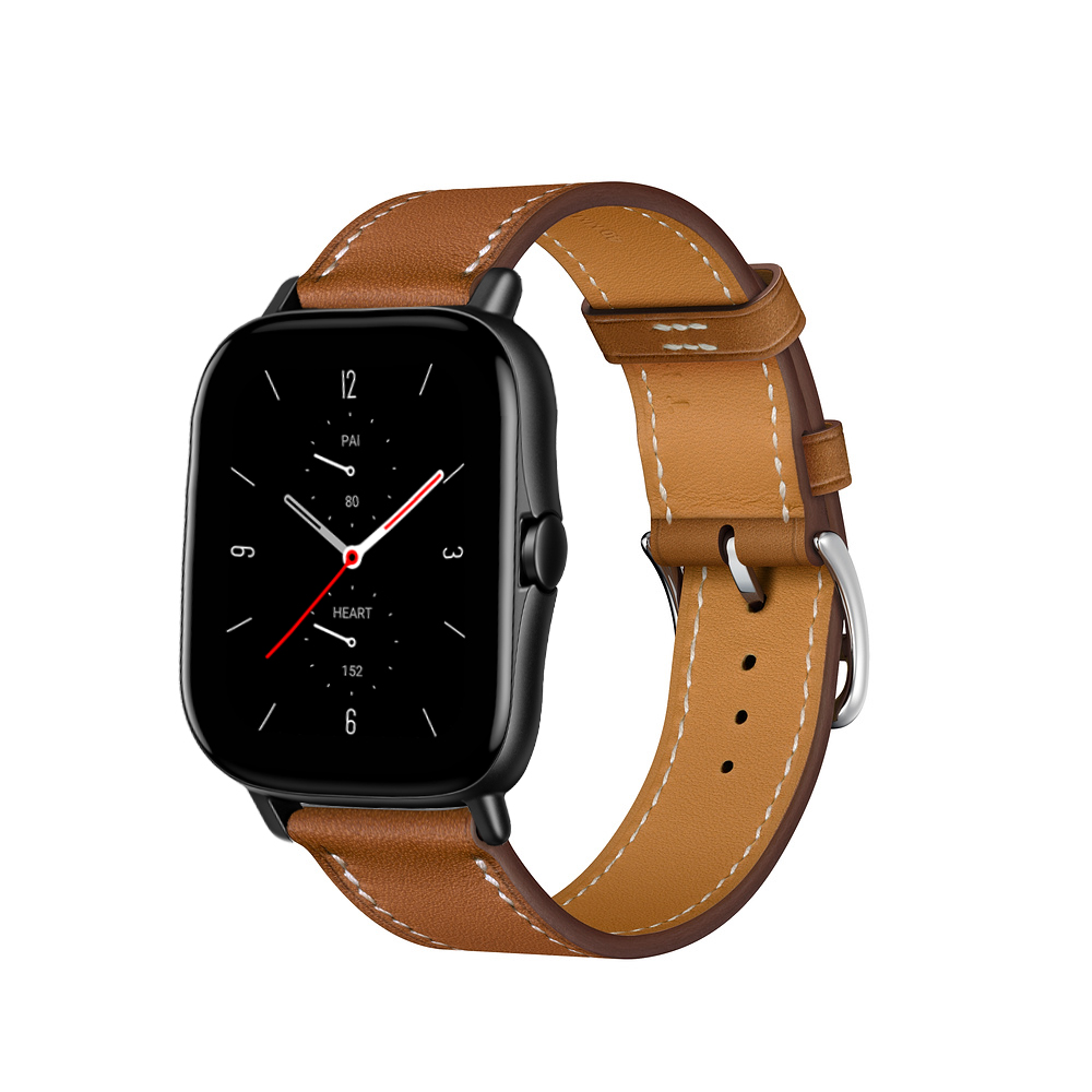 [GTS/ GTS2] Dây đeo đồng hồ thông minh giả da 20mm thay thế cho Huami Amazfit GTS 2 GTS 2 Mini