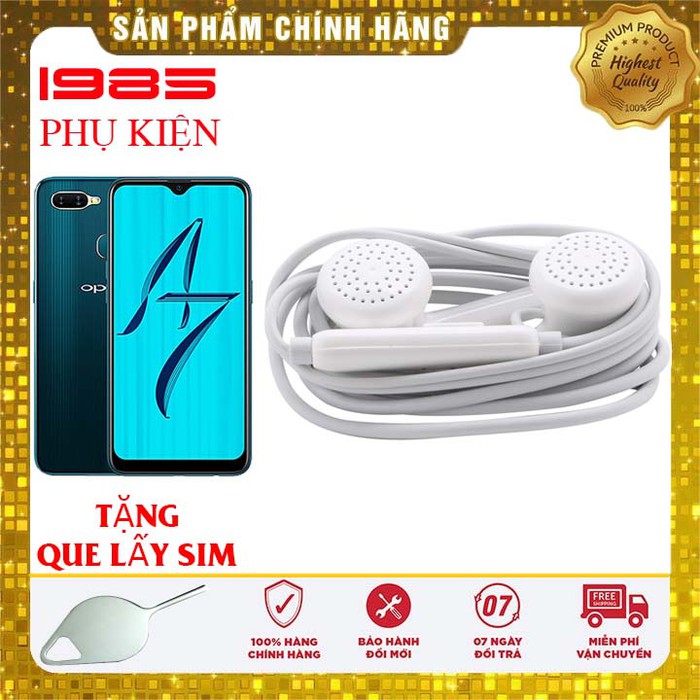 Tai nghe cho oppo a7 nghe hay chính hãng
