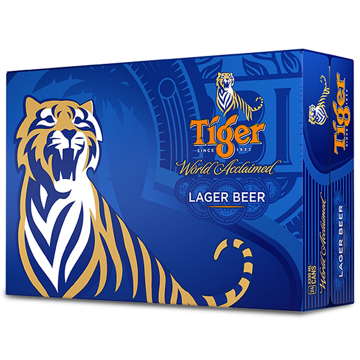 Thùng 24 lon bia Tiger 330ml - CTY BÁT MUỘI