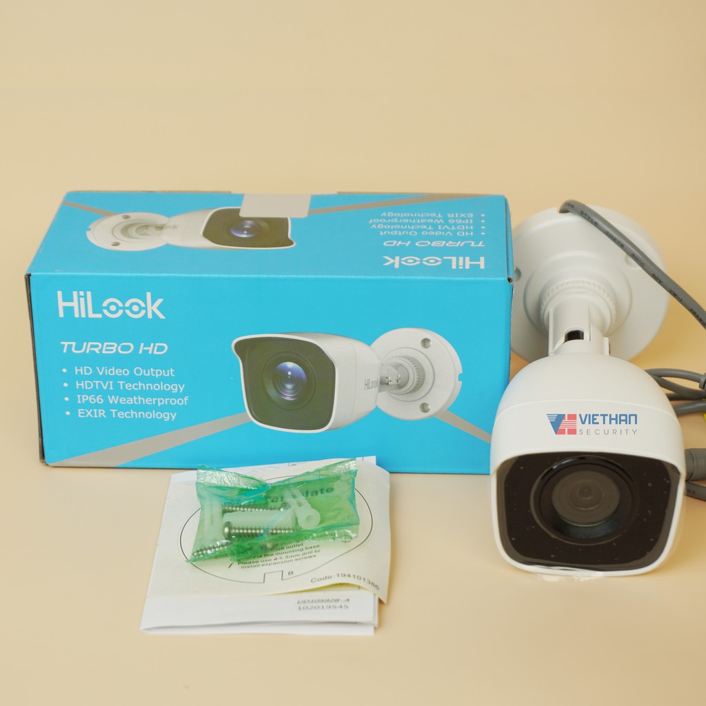 Camera hd-tvi hồng ngoại 2.0 megapixel hilook thc-b120-p - hàng chính hãng