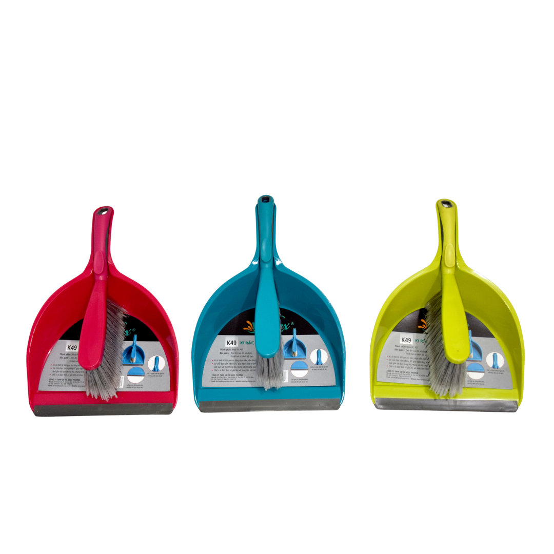 [Kleex] Bộ dụng cụ hốt rác mini gồm chổi và ki, ki hốt rác kèm chổi 2 trong một tiện lợi - K49