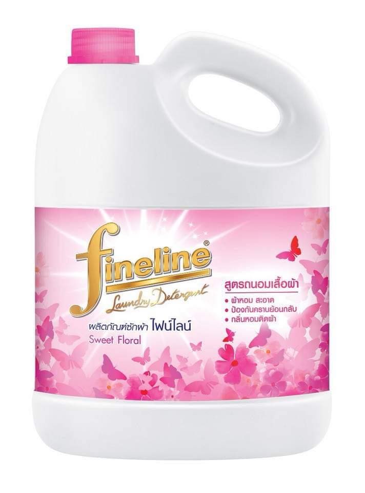 [HCM]Nước giặt xả Fineline 3000ml Thái Lan Chính Hãng