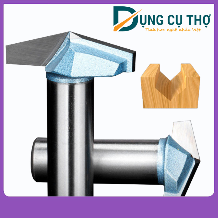 Mũi phay gỗ huỳnh ván vát 120 độ TIDEWAY