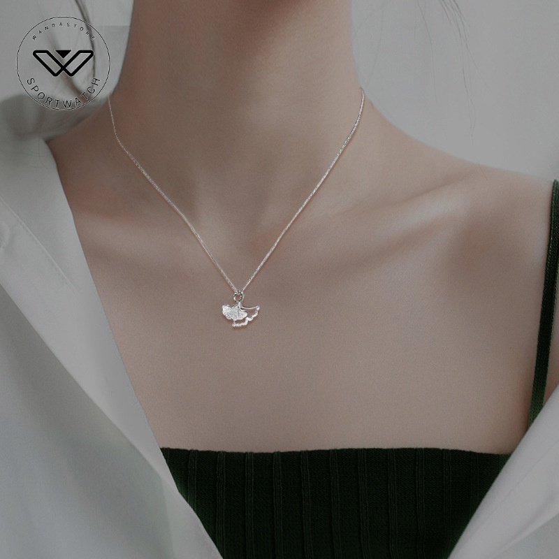 Vòng cổ nữ bạch kim xinh xắn - Dây chuyền cực hot