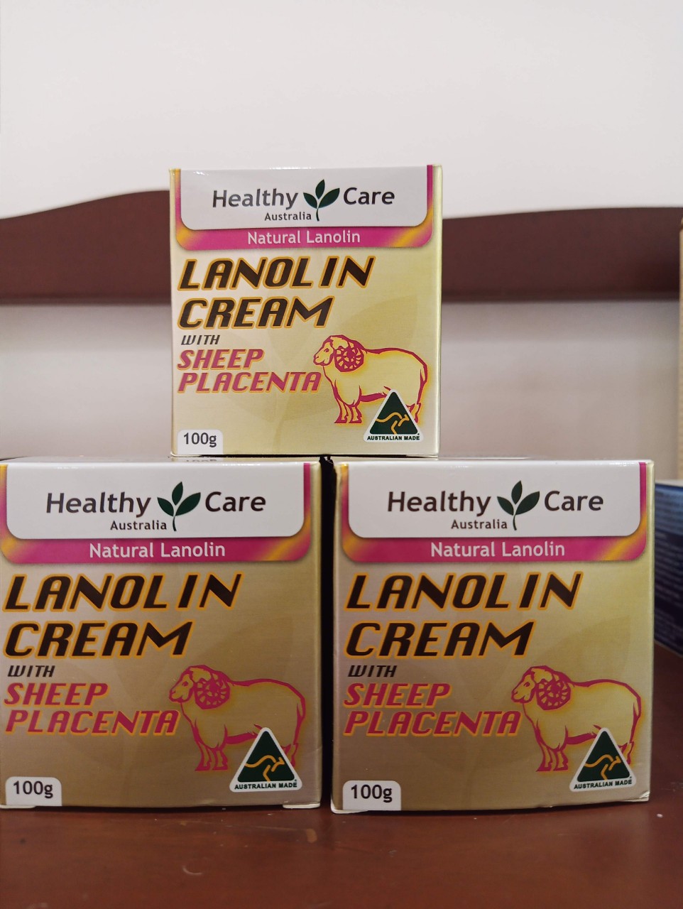 Kem Dưỡng Da Nhau Thai Cừu Healthy Care Lanolin with Sheep Placenta 100g