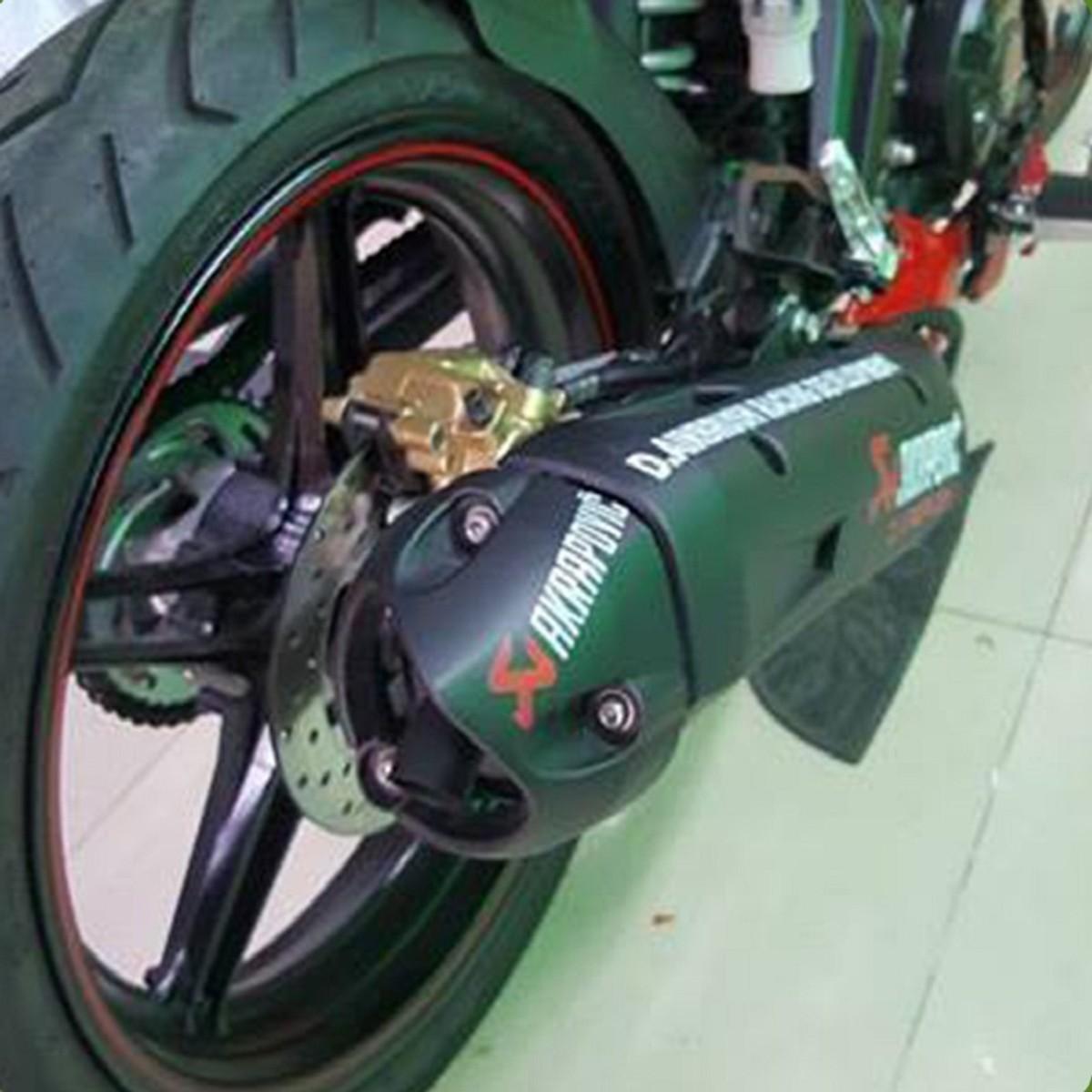 Full bộ ốp pô dành cho exciter 150 màu đen nhựa cao cấp
