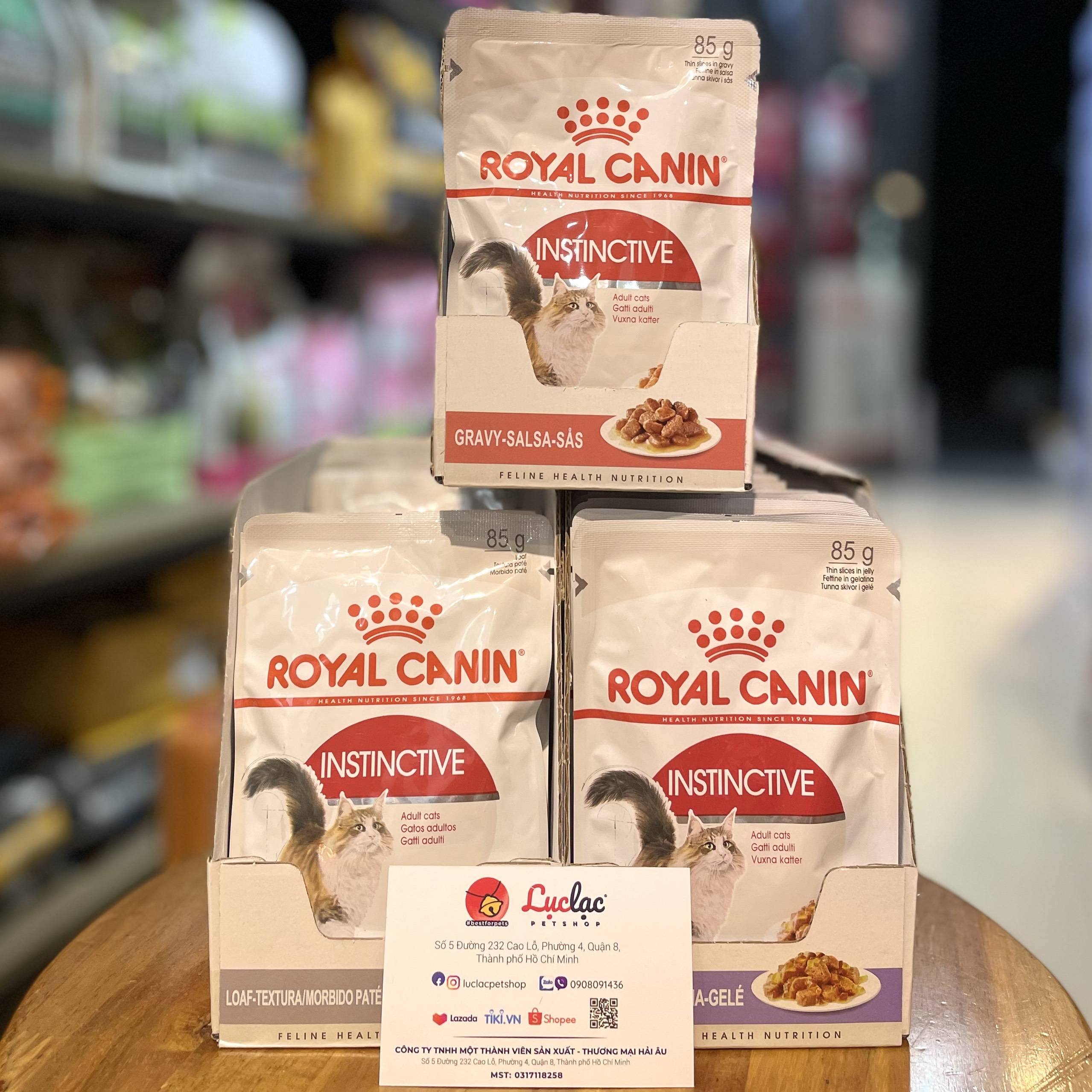 Pate royal canin instinctive cho mèo lớn - túi 85g