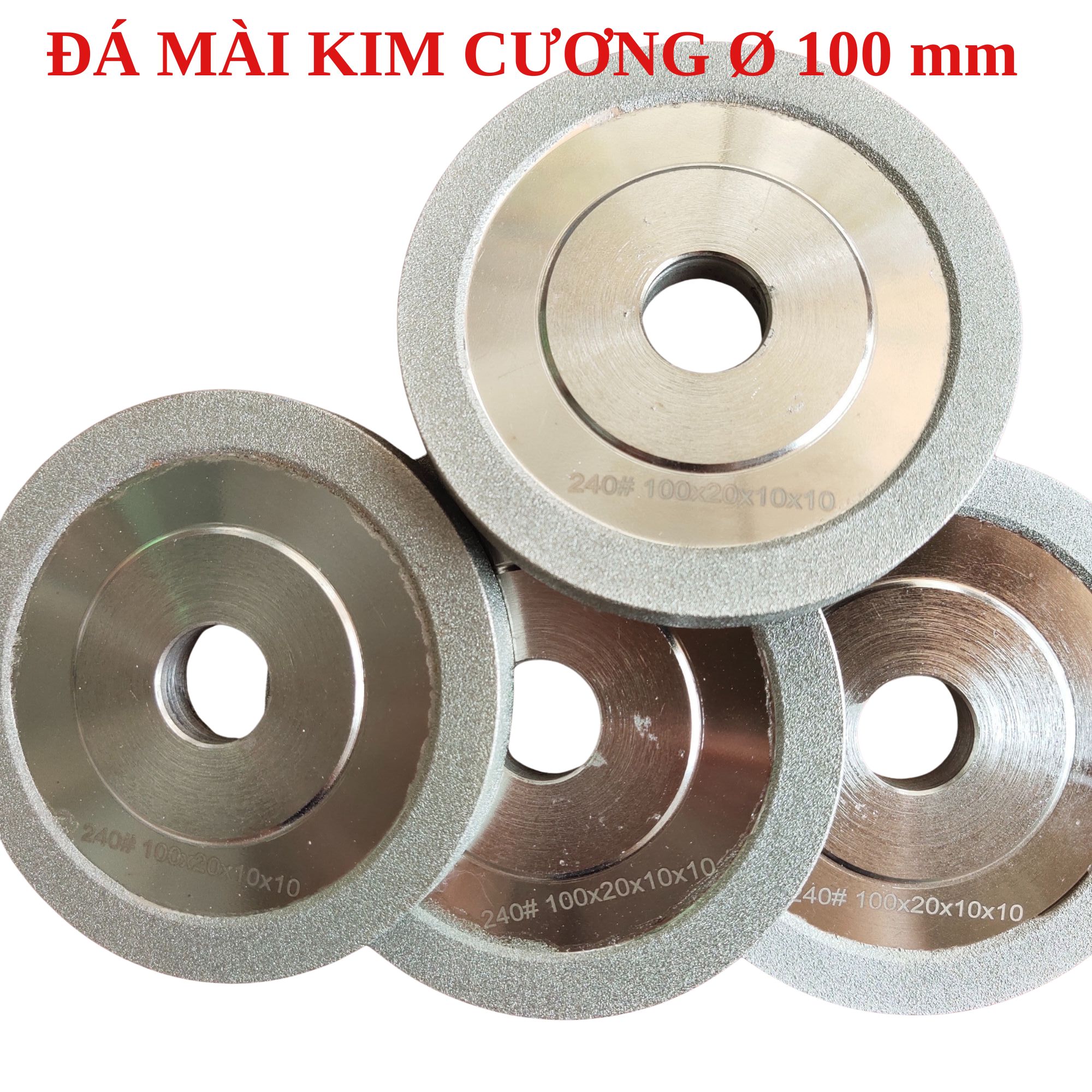 Đá mài kim cương - Mài lưng kim cương Ø 100mm