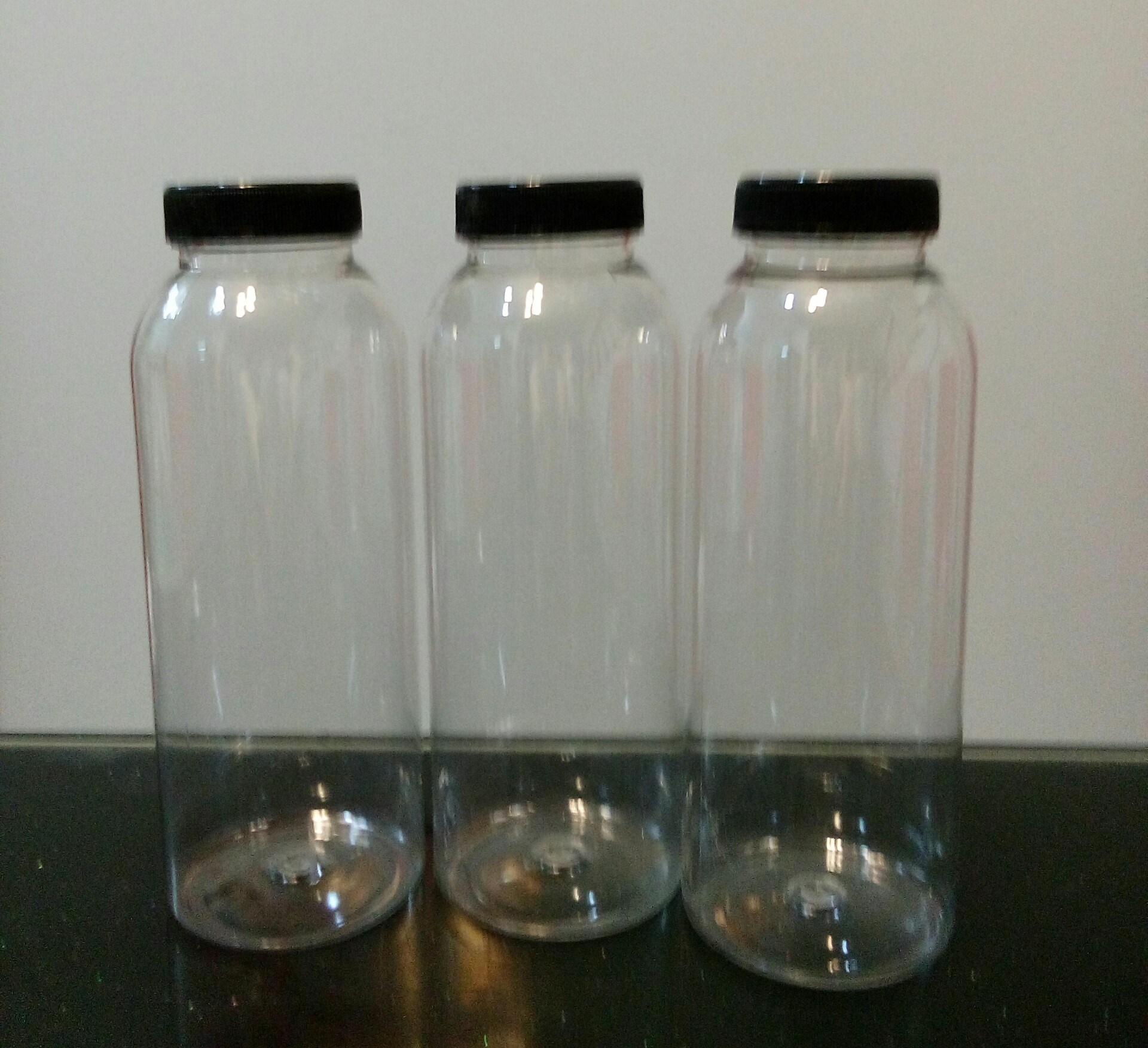 10 Chai nhựa pet 330 ml, cổ rộng đựng chè dưỡng nhan, trà sữa, ...