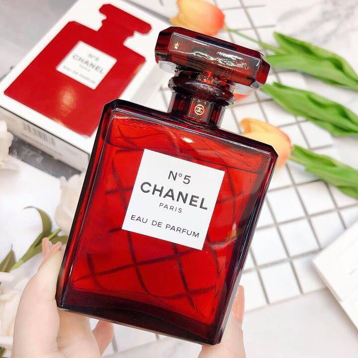 Nước hoa no 5 paris đỏ