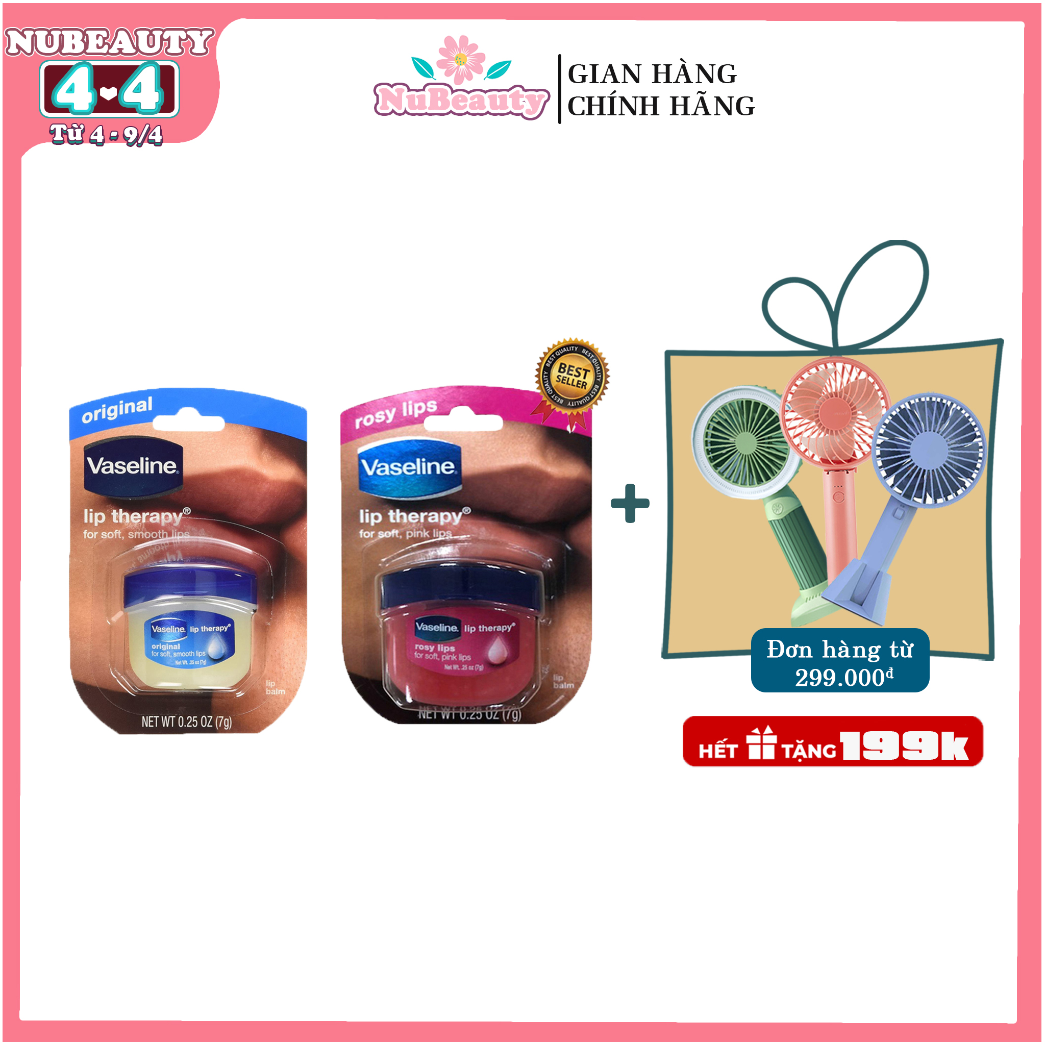 🌺 chính hãng 🌺 sáp dưỡng môi vaseline lip therapy 🌺 free ship toàn quốc 🌺