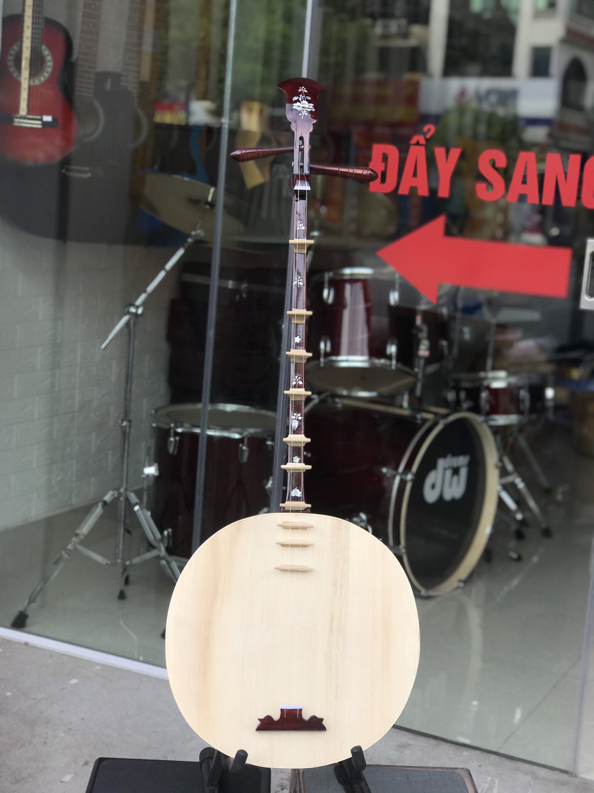 [HCM]Đàn nguyệt miền Bắc 10 phím có khảm đẹp giá rẻ