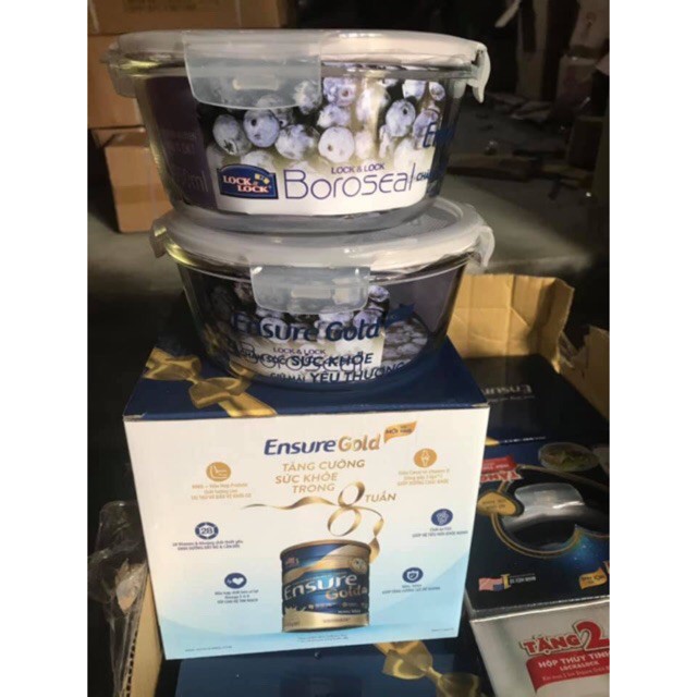 Hộp thủy tinh đựng thức ăn Lock &Lock - Quà tặng từ PediaSure