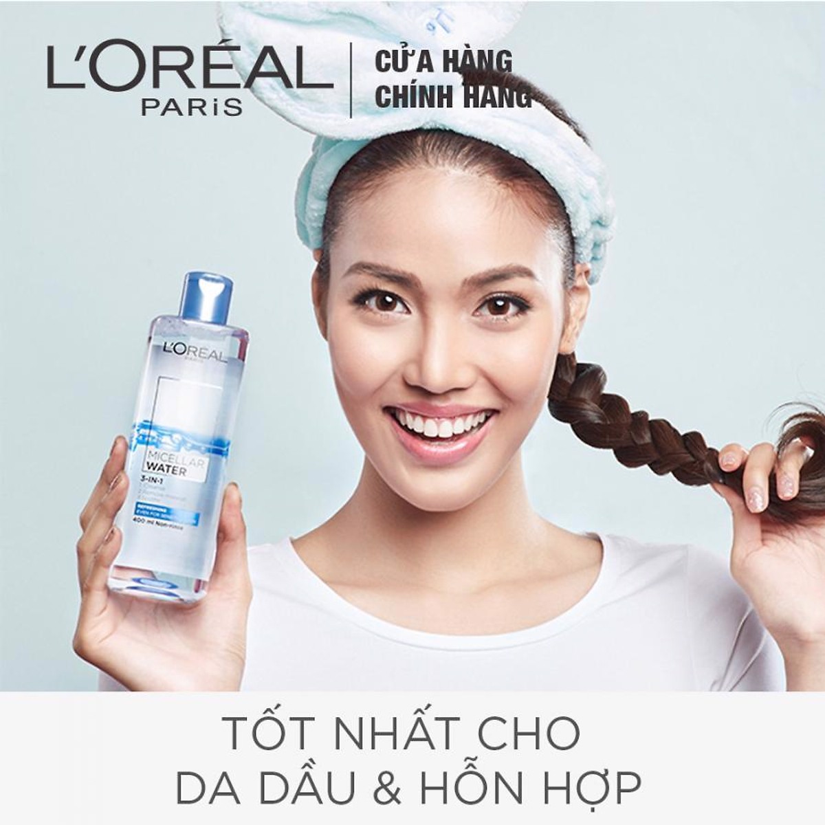 Nước Tẩy Trang Tươi Mát LOreal Paris Micellar Water