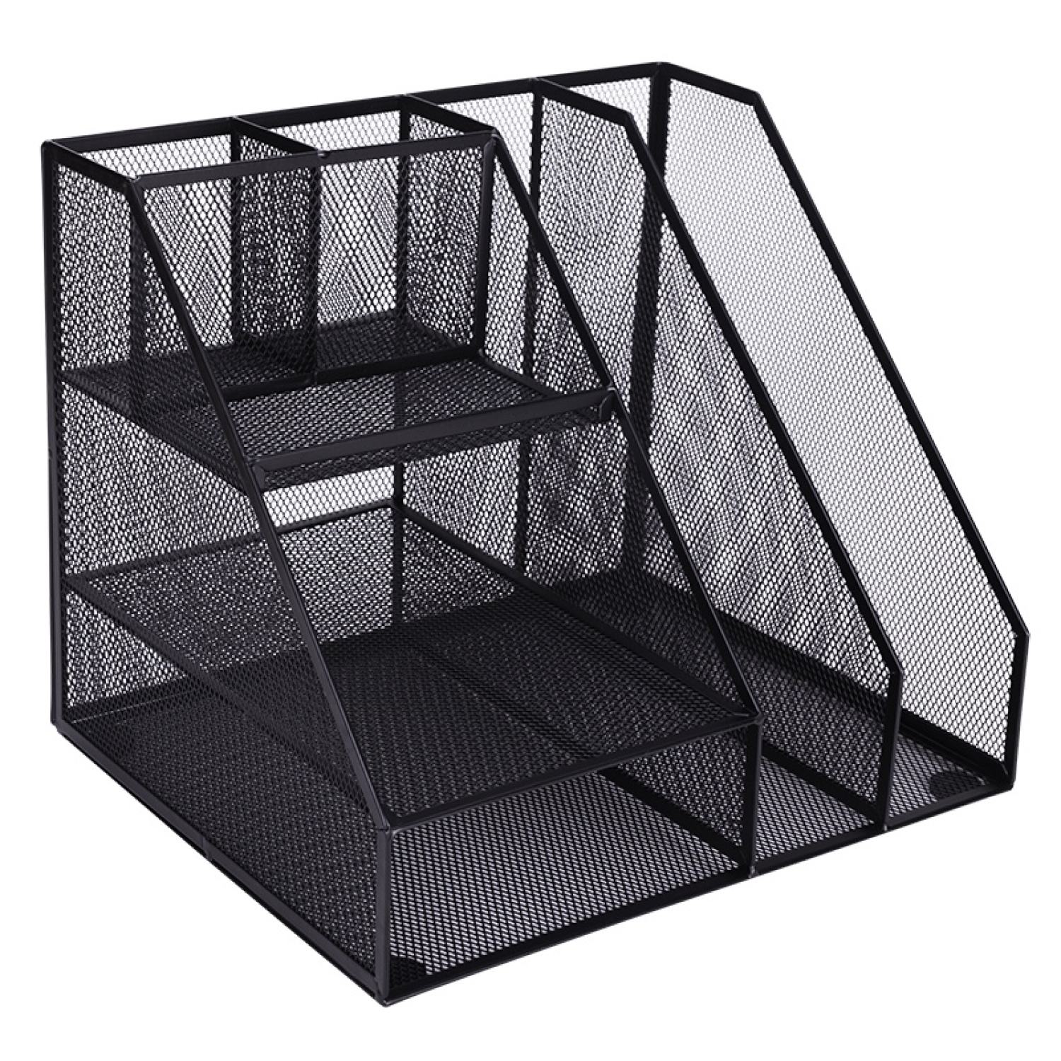 Giá đựng Եài liệu đa ngăn bằng kim loại Deli 79075