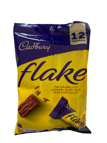TÚI 12 THANH SOCOLA SỮA GIÒN Cadbury Flake Crumbliest Dairy Milk Chocolate