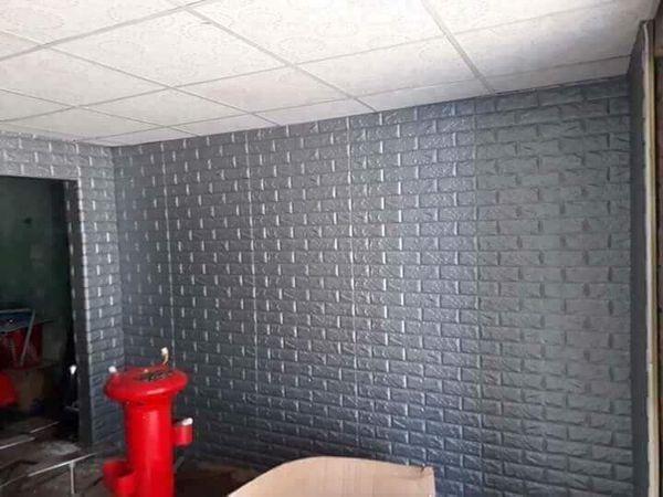 BỘ 50 TẤM Xốp dán tường giả gạch 3D kích thước 70x77cm cách âm, cách nhiệt dễ lau chùi