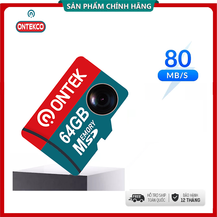 Thẻ nhớ ONTEK 64G chuyên dùng cho camera không dây