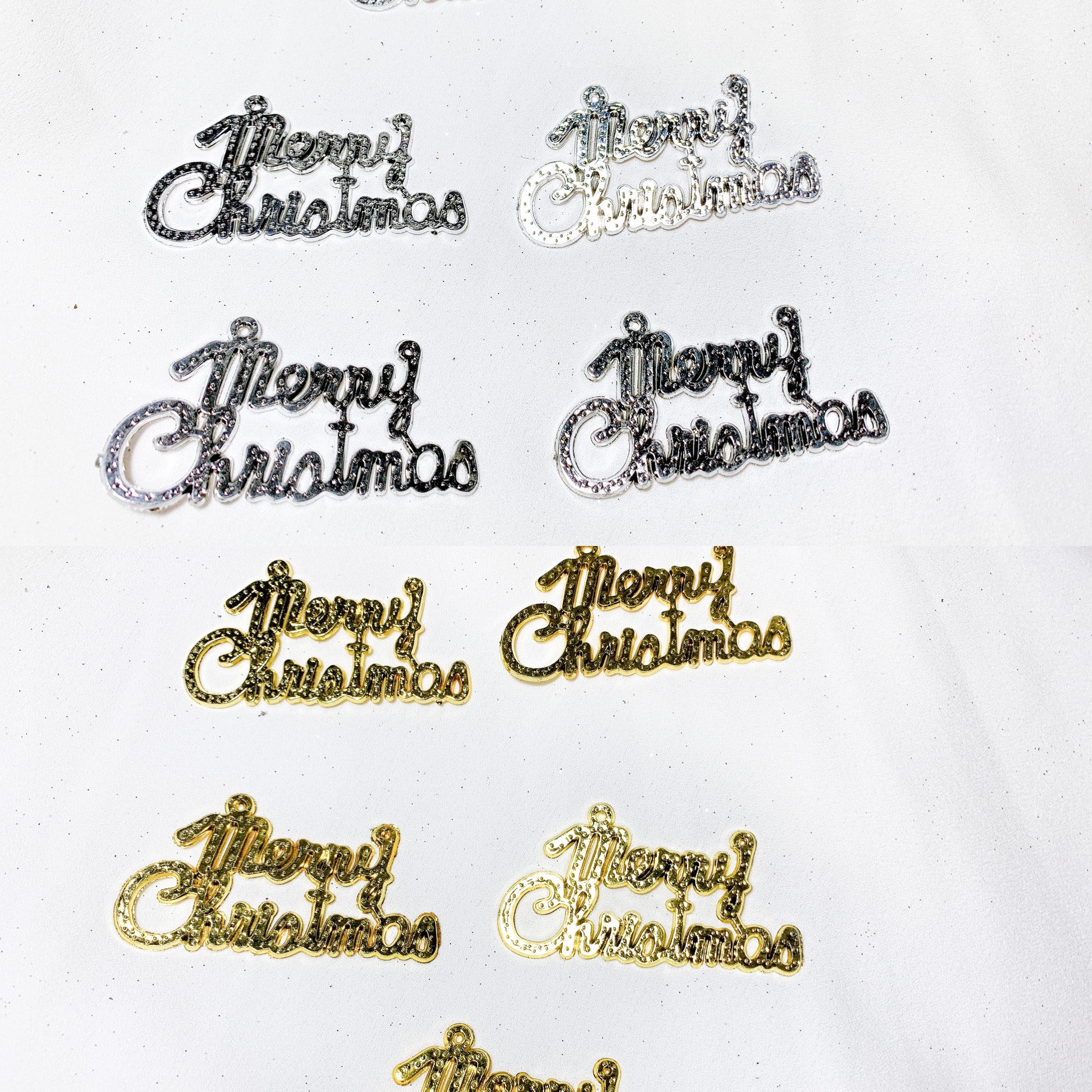 COMBO 05 Chữ Merry Christmas trang trí Giangs sinh, trang trí cây thông noel