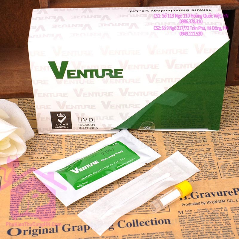 ✙✻ Que test Care Pavo cho chó mèo - Phụ kiện thú cưng Hà Nội