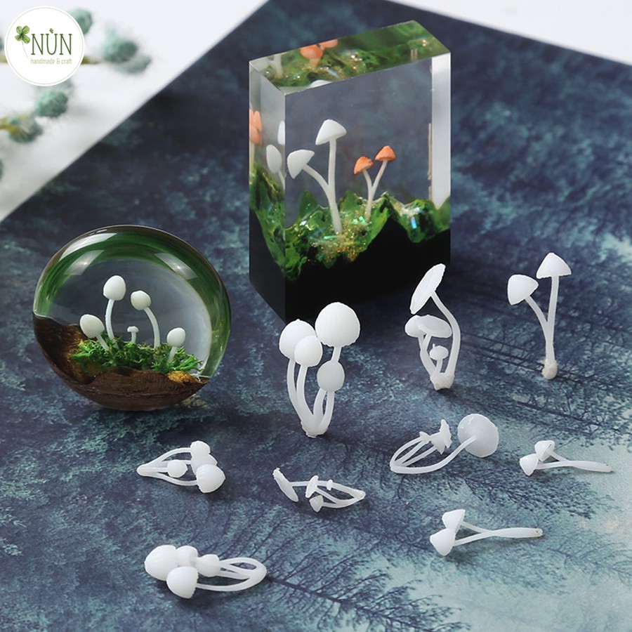 Mô Hình Nấm 3D - Phụ Kiện, Vật Liệu Handmade