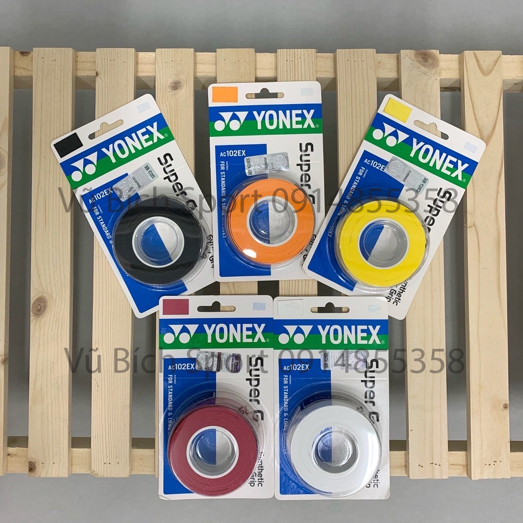Quấn cán vợt yonex ac 102ex chính hãng - 3 lần cuộn
