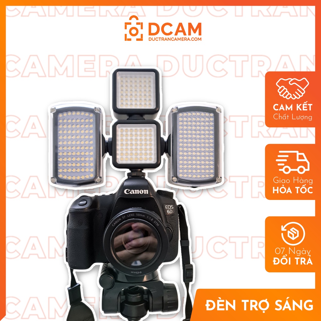 Đèn Trợ Sáng Quay Chụp - Giải pháp thay thế đèn Flash máy ảnh DSLR