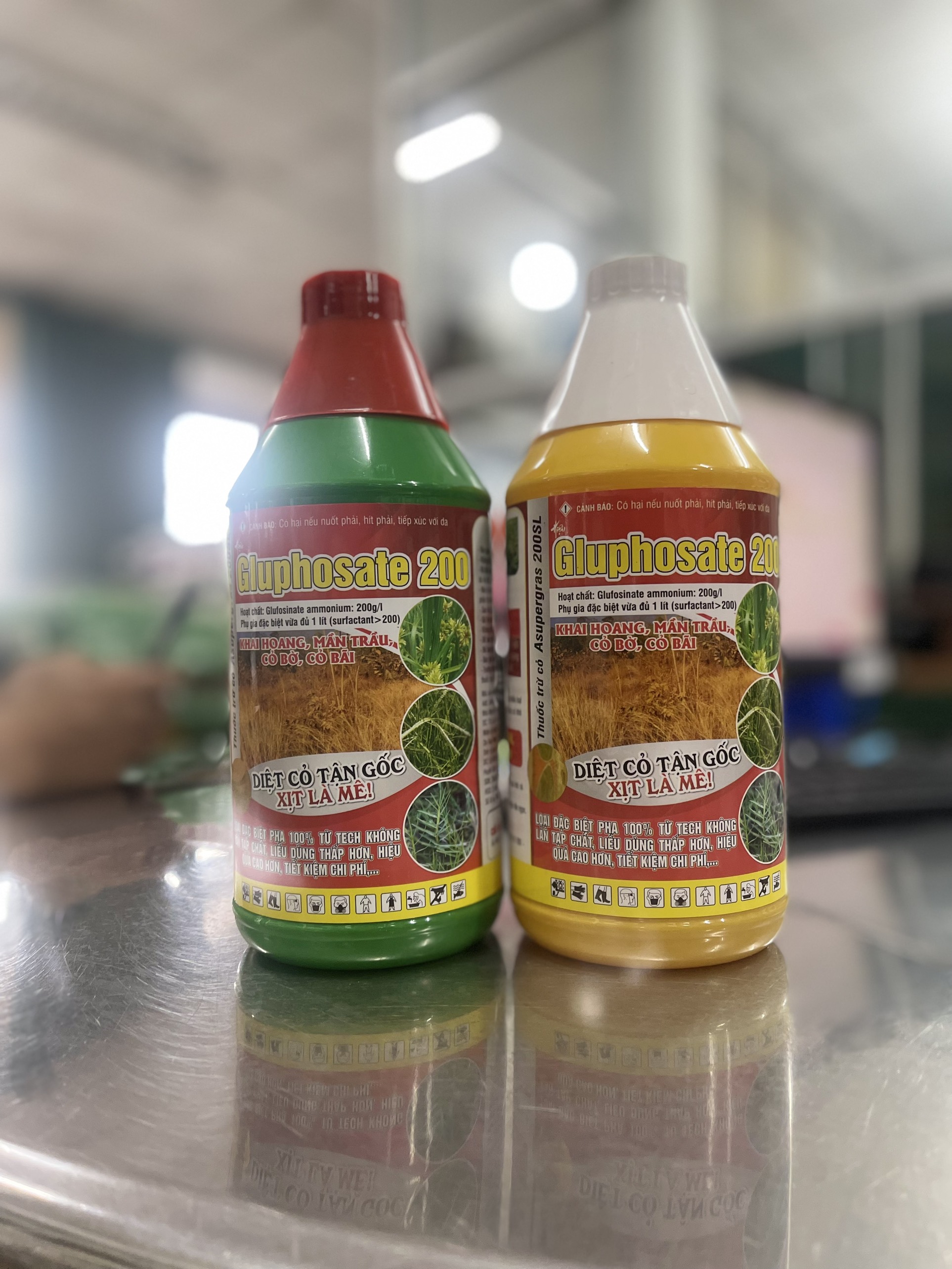 Thuốc diệt cỏ khai hoang gluphosat 900ml