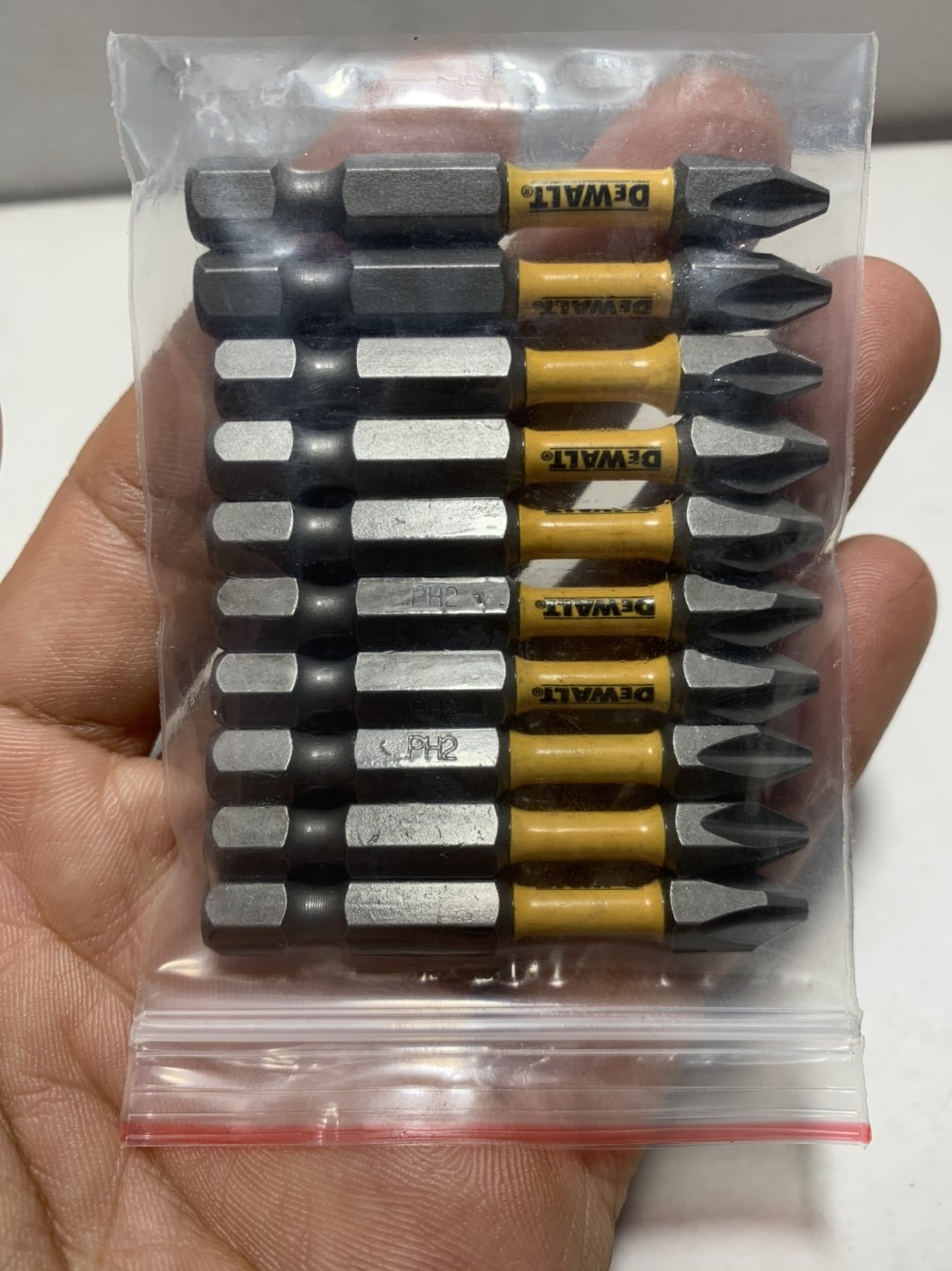 Túi 10 mũi vít Dewalt PH2 dài 50mm chính hãng có từ